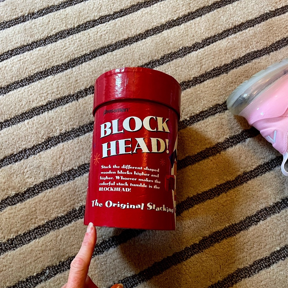 Pressman -BLOCK HEAD Game